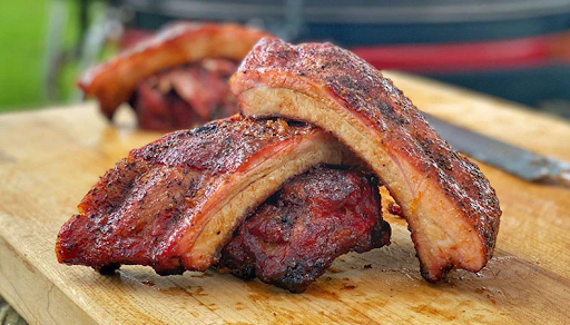 Smoked Pork Spare Ribs