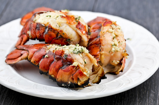 Juicy Grilled Lobster Tail