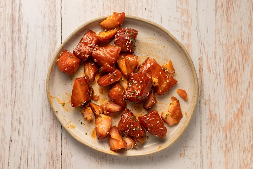 Smoked Salmon Burnt Ends