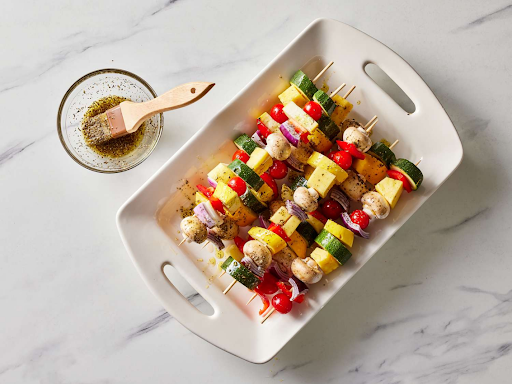 Grilled Vegetable Skewers