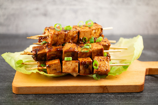 BBQ Tofu Skewers