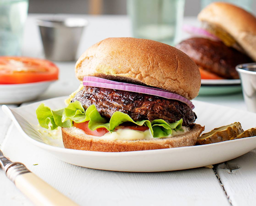 Grilled Portobello Mushroom Burgers