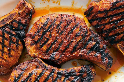 Caribbean Jerk Pork Chops