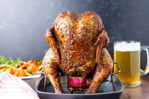 Smoked Beer Can Chicken