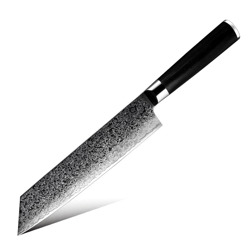 Obsidian Series 8.2-inch Chef's Knife - 67 Layer Damascus Blade with G10 Handle - CHOPLIX