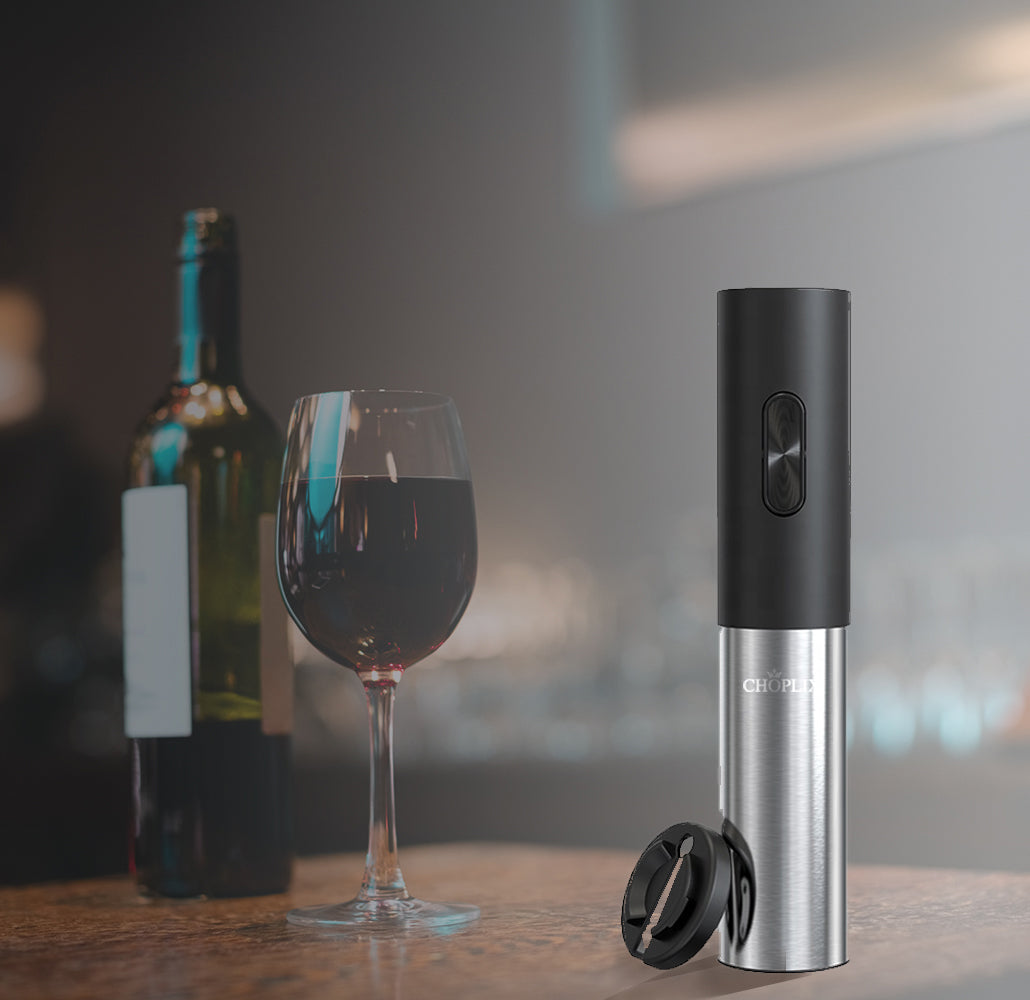 Vinozest Rechargeable Electric Wine Opener by CHOPLIX - CHOPLIX